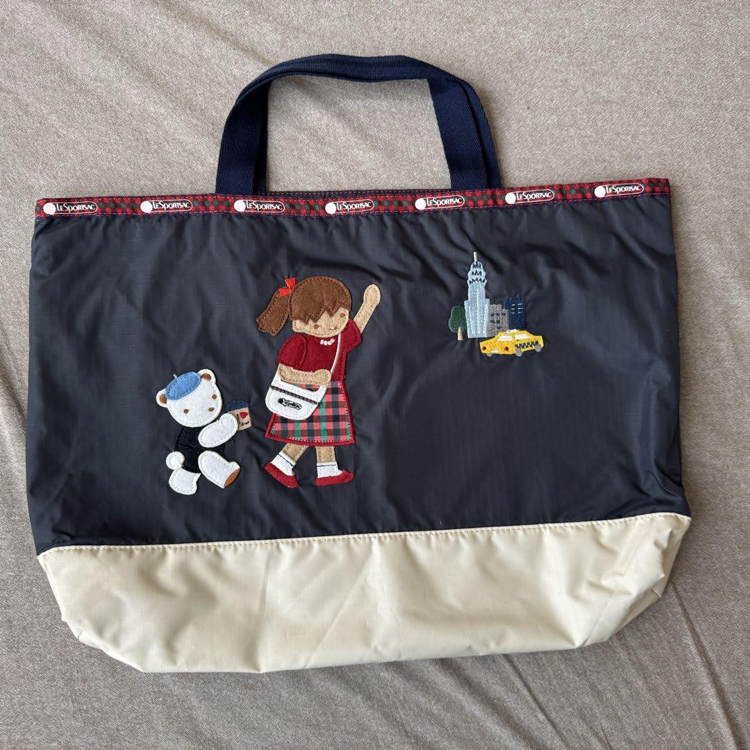 ファミリア　レスポートサック　デニムバッグ