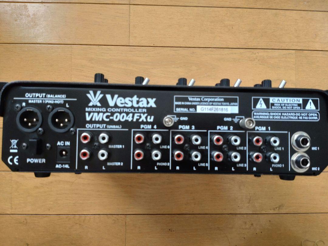 VESTAX  VMC-004FXu　 動作確認済み　送料込み