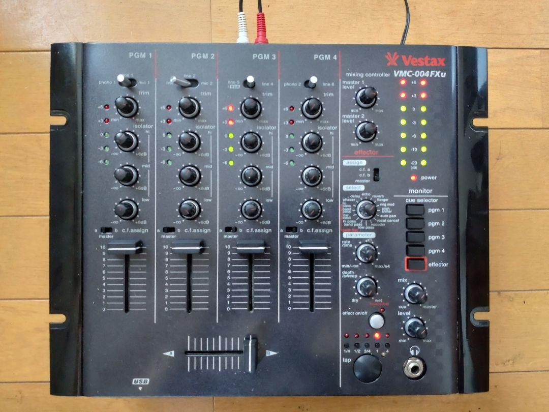 VESTAX  VMC-004FXu　 動作確認済み　送料込み