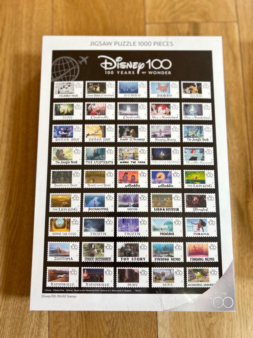 テンヨー　ディズニー 1000ピース ジグソーパズル(51x73.5㎝) 3個