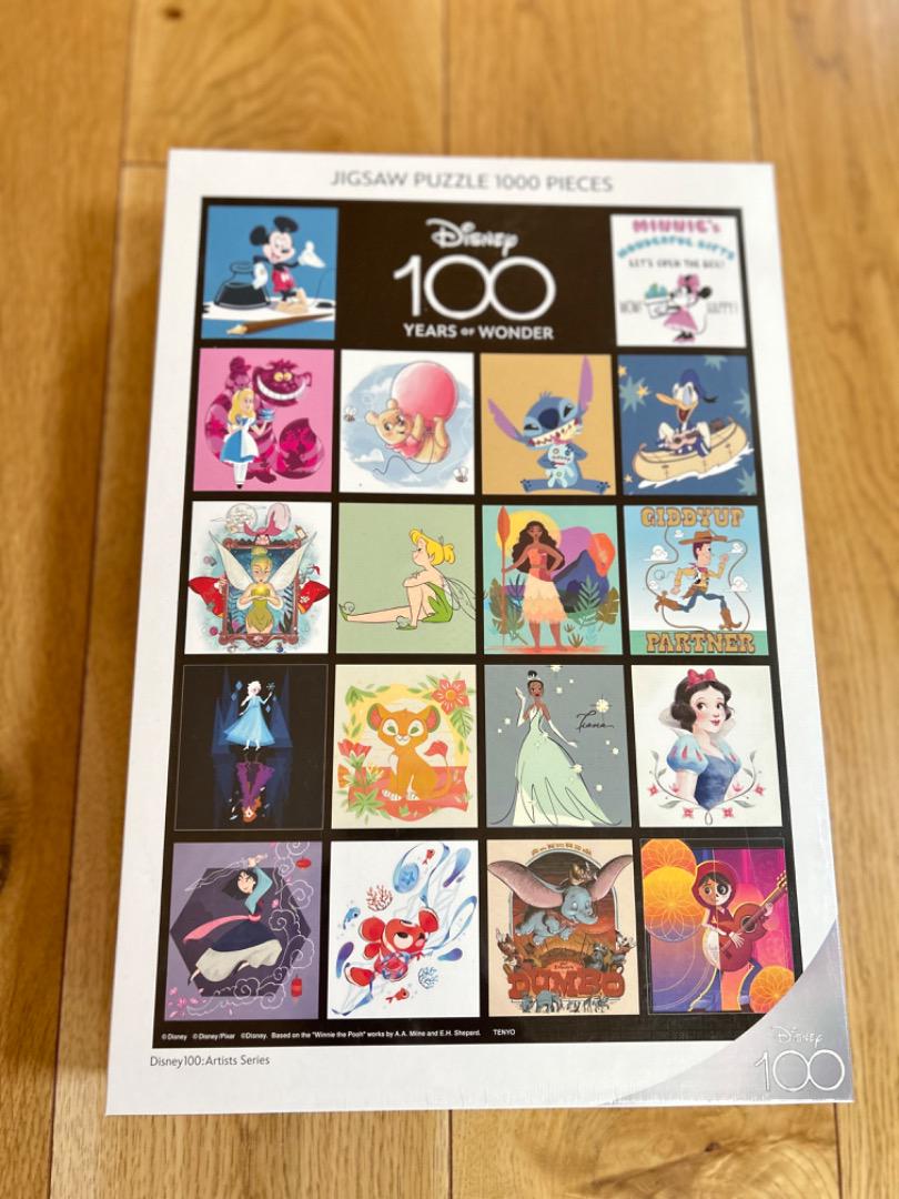 テンヨー　ディズニー 1000ピース ジグソーパズル(51x73.5㎝) 3個