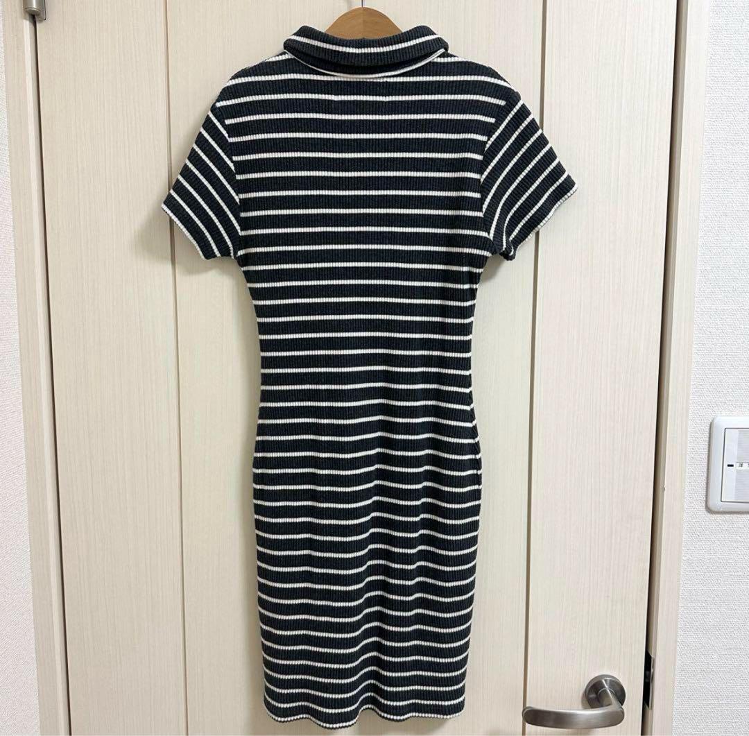 épine ポロシャツワンピ polo onepiece