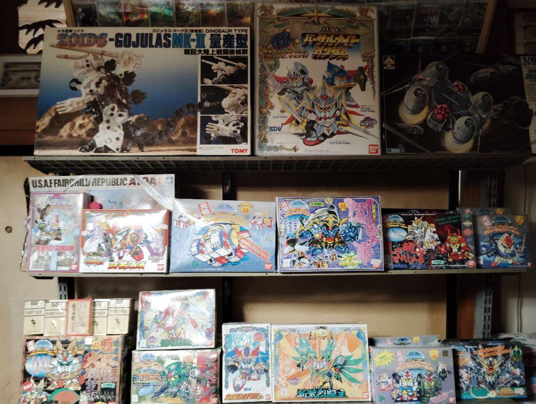 昭和レトロ珍品爆益ガンプラプレミア付き組み立て済み大量