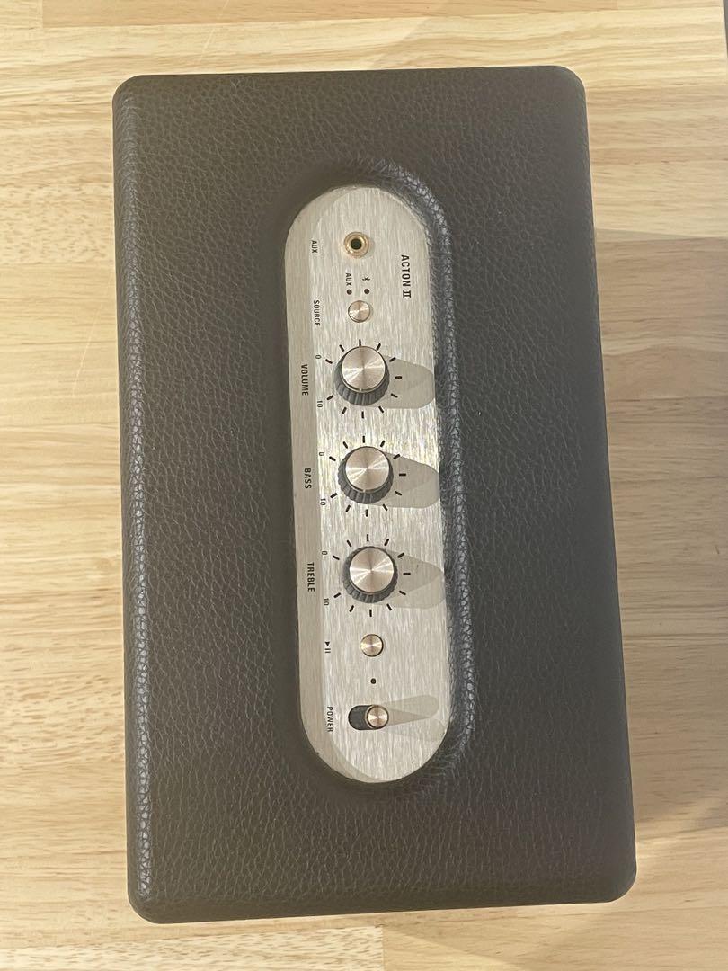 Marshall ActionⅡ ワイヤレススピーカー Amazon.co.jp: Marshall ワイヤレススピーカー ACTON II
