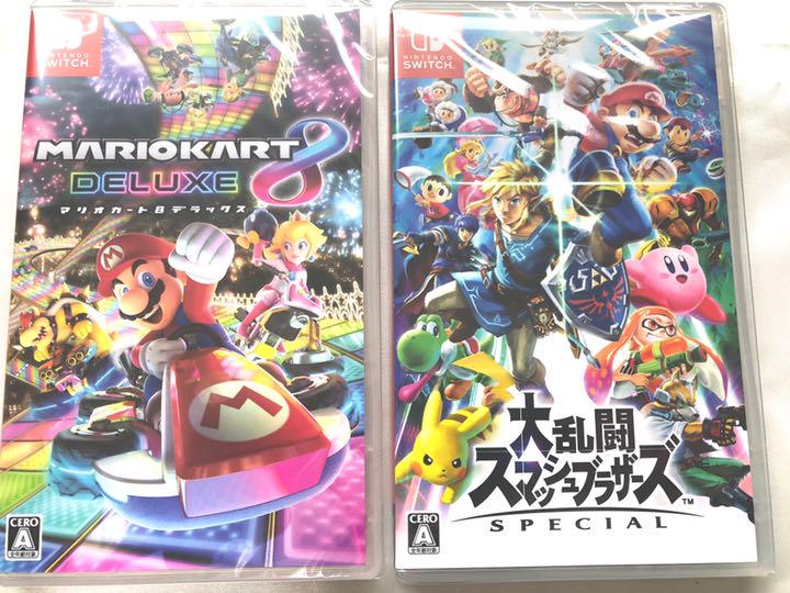 公式アウトレットストア デラックス2個セット マリオカート8 SPECIAL 大乱闘スマッシュブラザーズ 家庭用ゲームソフト 公式アウトレットストア デラックス2個セット マリオカート8 SPECIAL 大乱闘スマッシュブラザーズ 家庭用ゲームソフト
