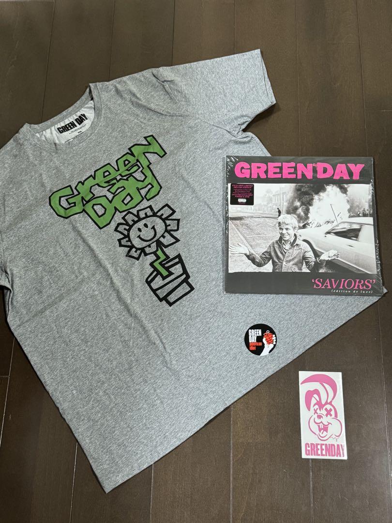 GREEN DAY LP レコード Tシャツ XXL グリーンデイ アナログ