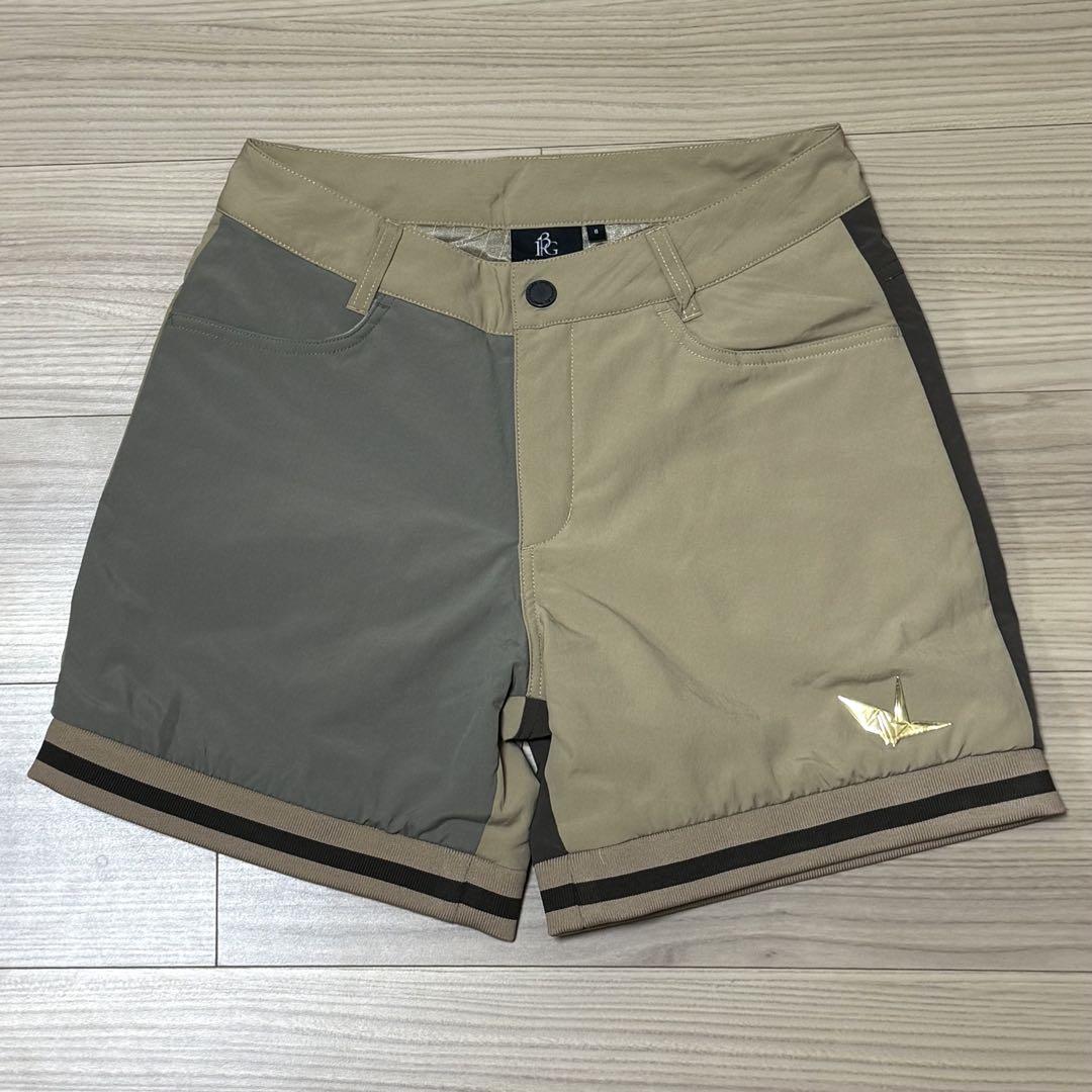 1PIU1UGUALE3 GOLF クレイジーパターン 中綿入りショートパンツ