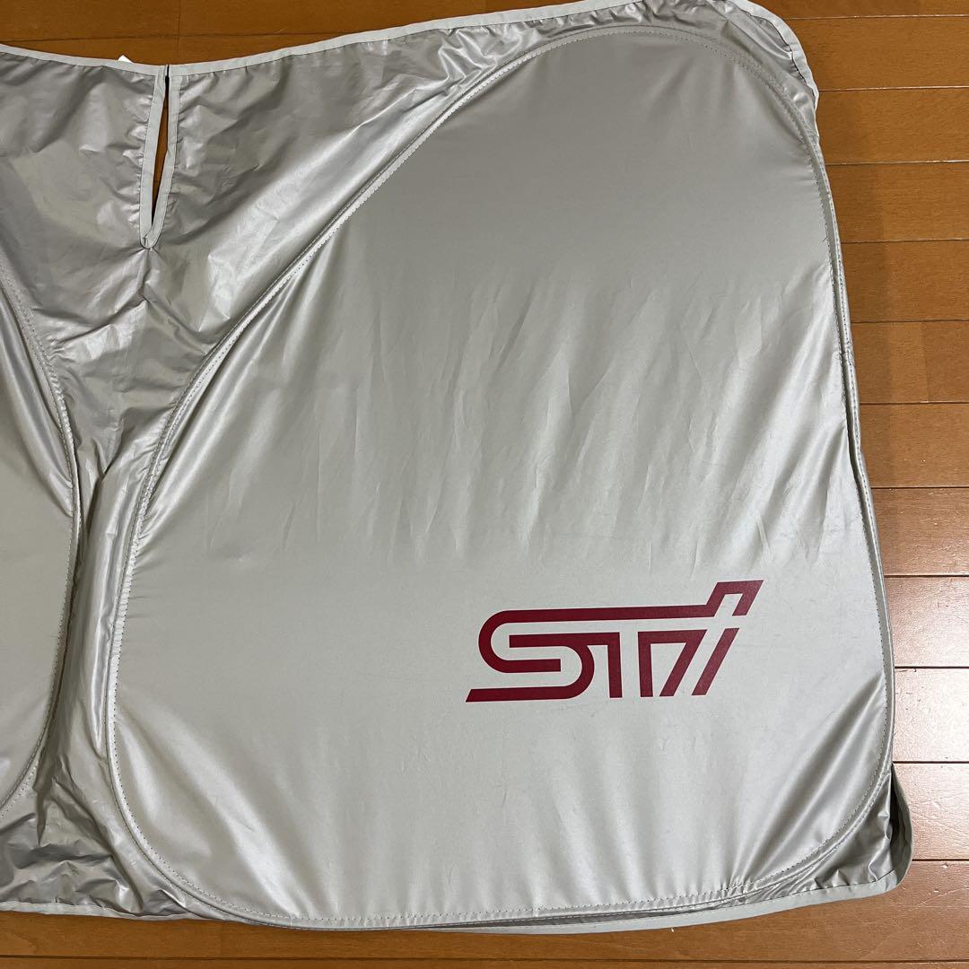 スバル STI 純正 ステアリングカバー付きサンシェード Ver.3