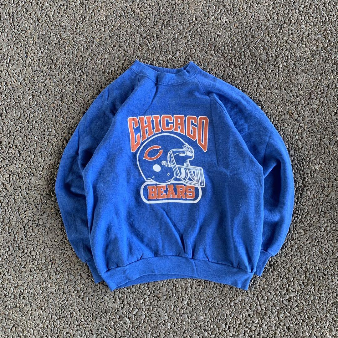 【古着】　fruit of the room スウェット　カレッジロゴ　NFL