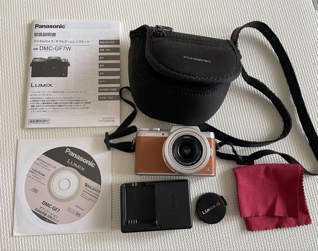(中古) Panasonic DMC-GF7W LUMIXミラーレス一眼