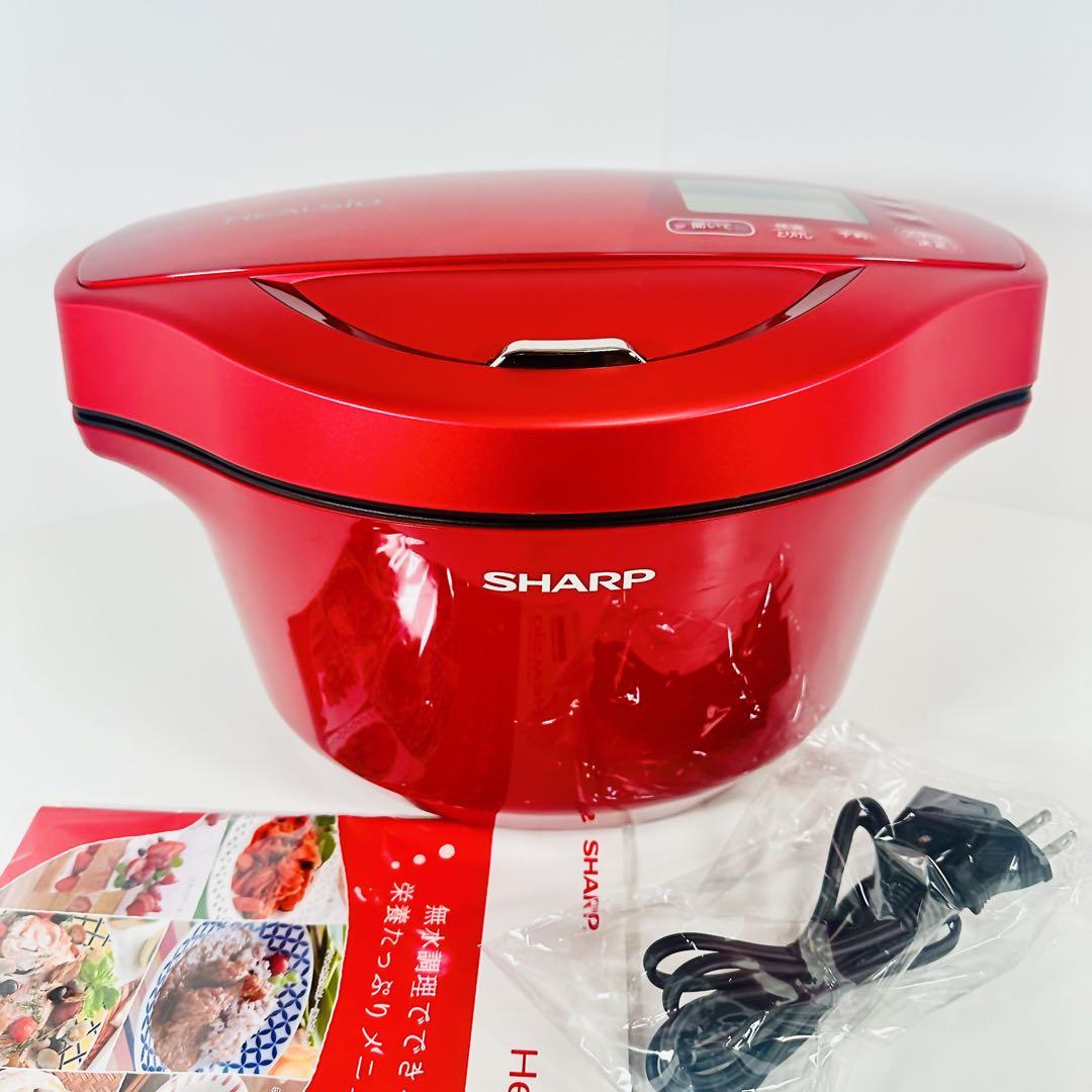 美品!】SHARP ヘルシオ ホットクック KN-HW24C-R 卸売 www