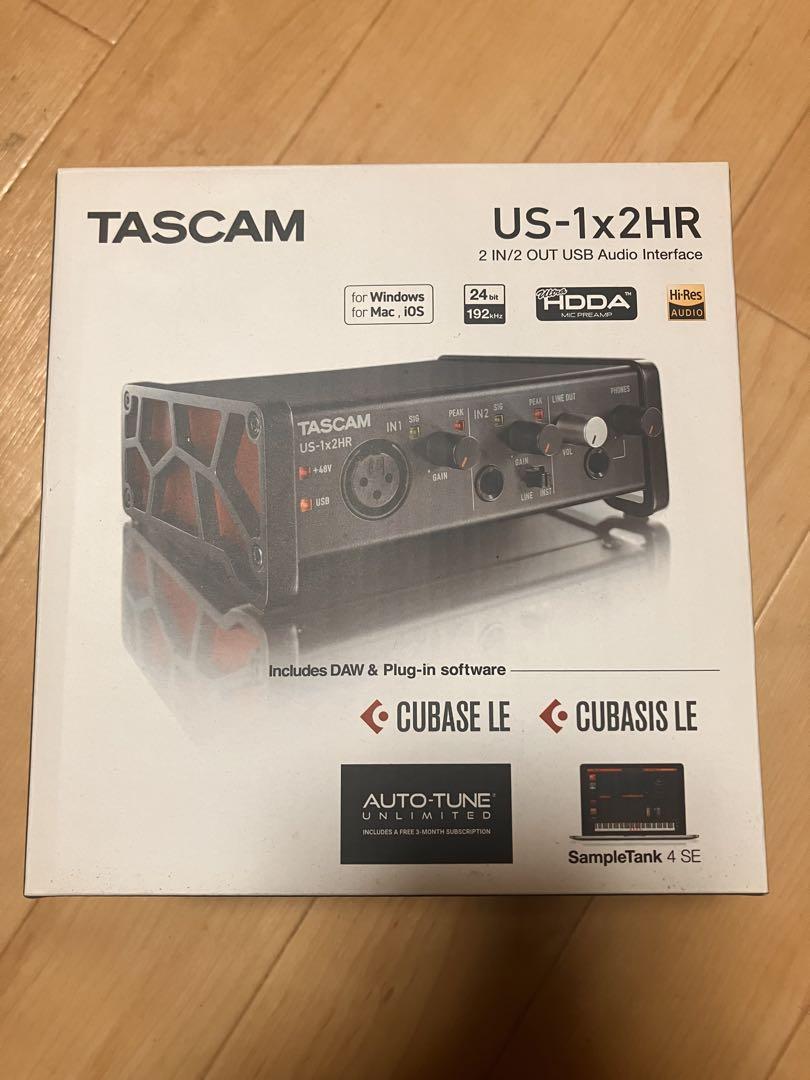 TASCAM US-1x2HR オーディオインターフェイス