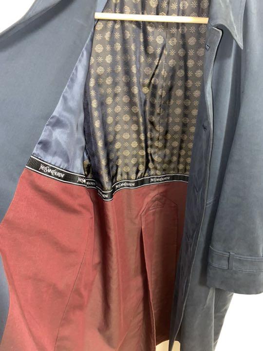 レイジーブ 90s Yves Saint Laurent ステンカラーコート 72vWX-m26347109825 ドープス