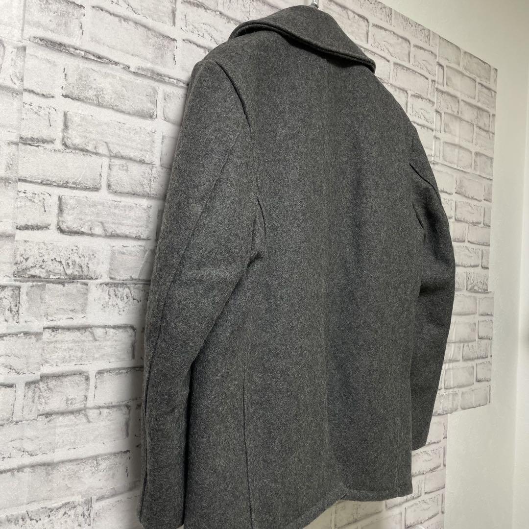 極美品！ schott ショット ピーコート　ダークグレー　40 肉厚