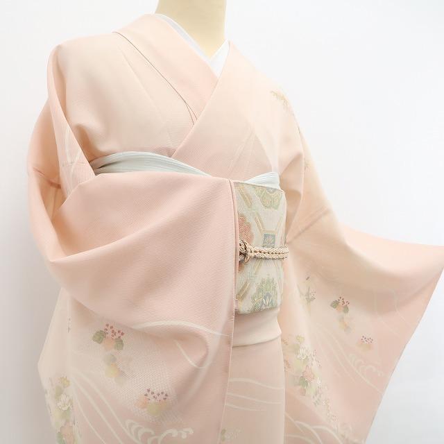 white-d 新品 絽 お仕立て上がり 吉澤友禅 五泉 訪問着 5751