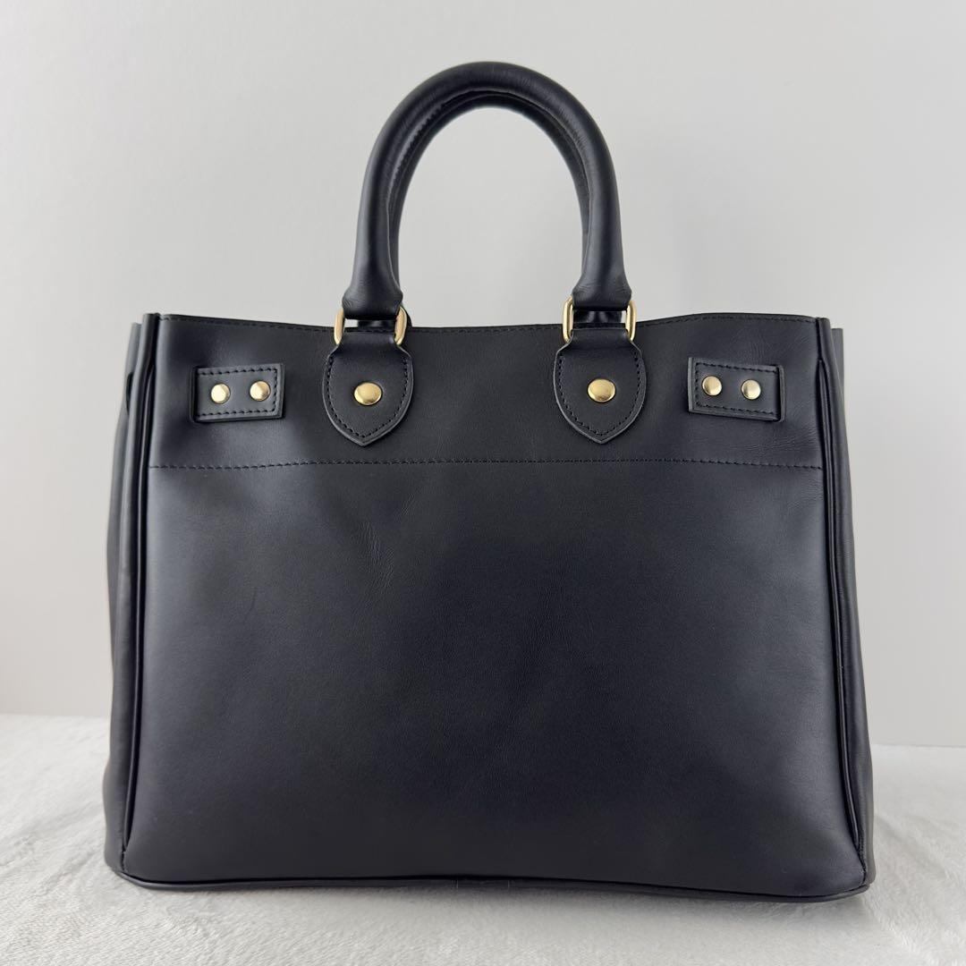 【美品✨️】sita parantica トートバッグ ターンロック ブラック