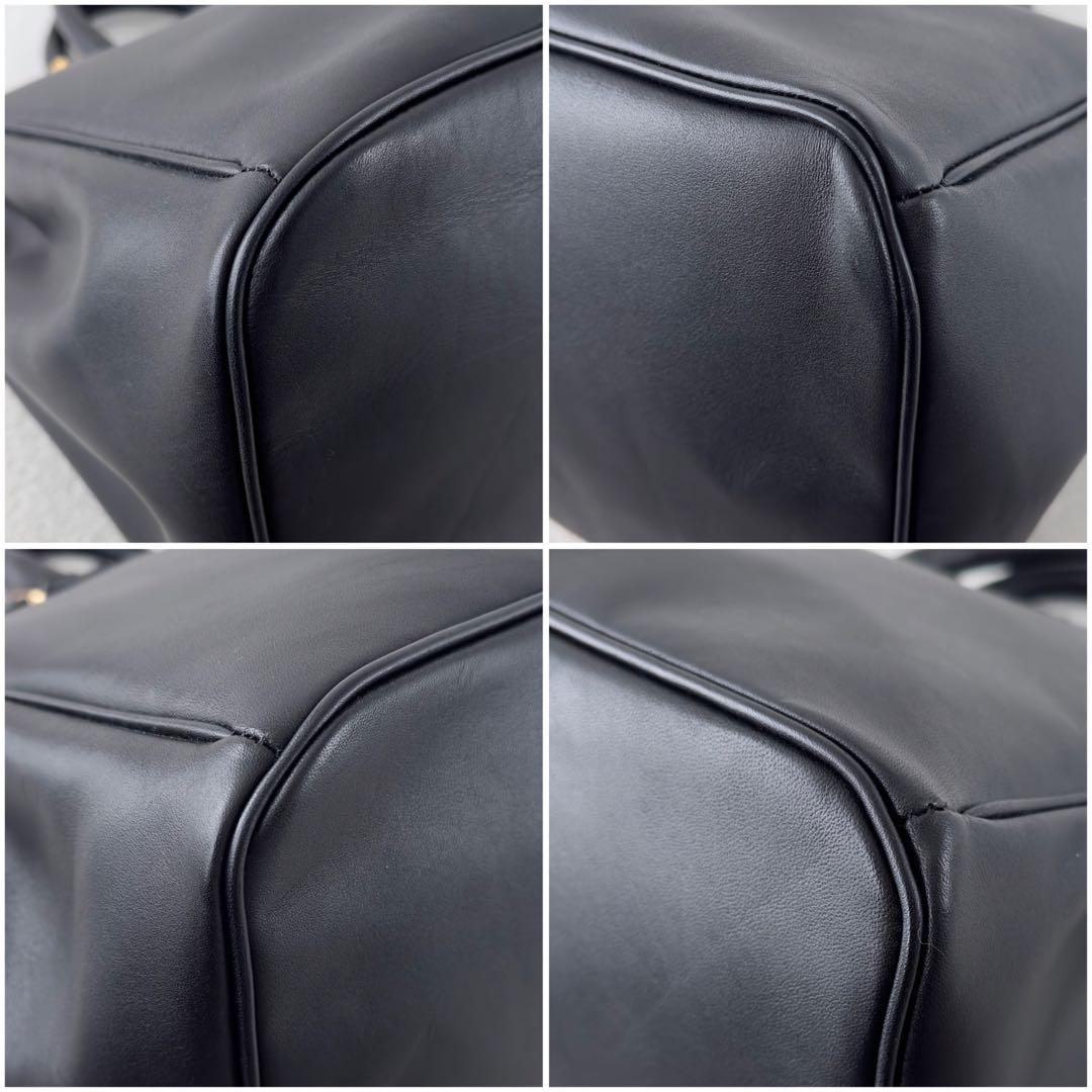 【美品✨️】sita parantica トートバッグ ターンロック ブラック
