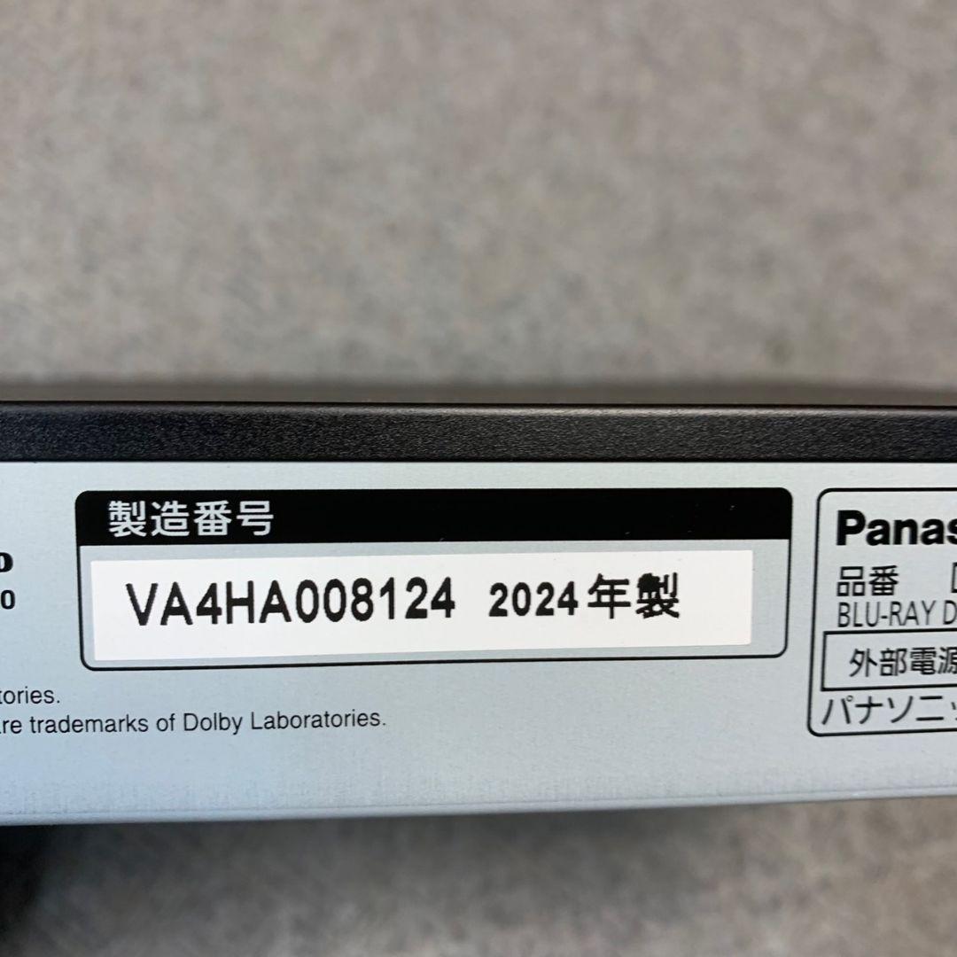 F891\"　Panasonic　BDプレーヤー　DMP-BD90　2024年製