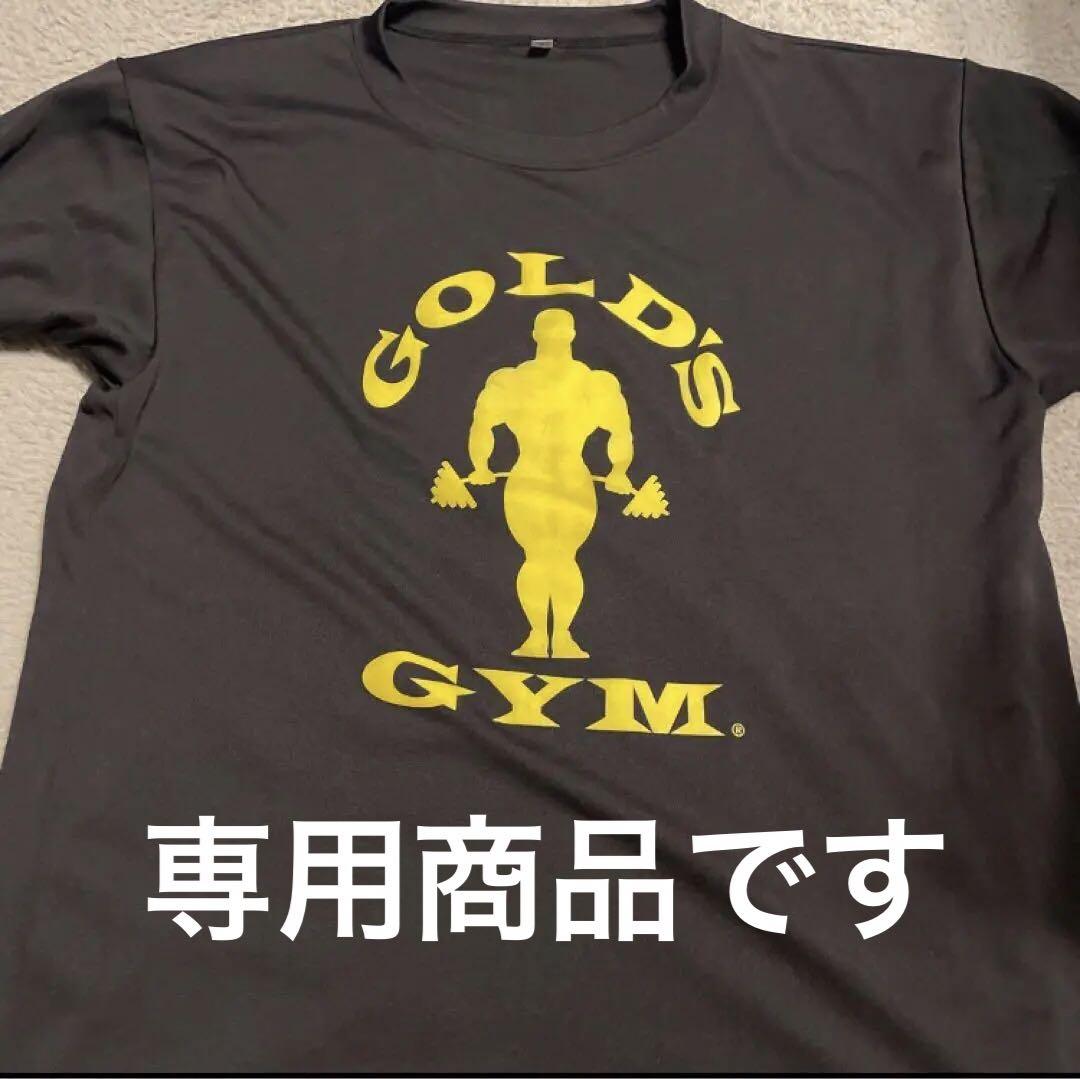 ゴールドジムTシャツ 黒Lサイズ - メルカリ