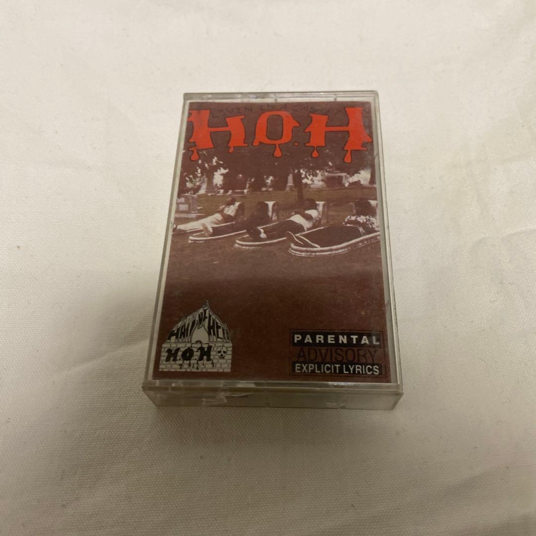 洋楽 H.O.H - Livin' In A Casket g-rap g-funk H.O.H. – Livin In A Casket – CDr (Album, Remastered