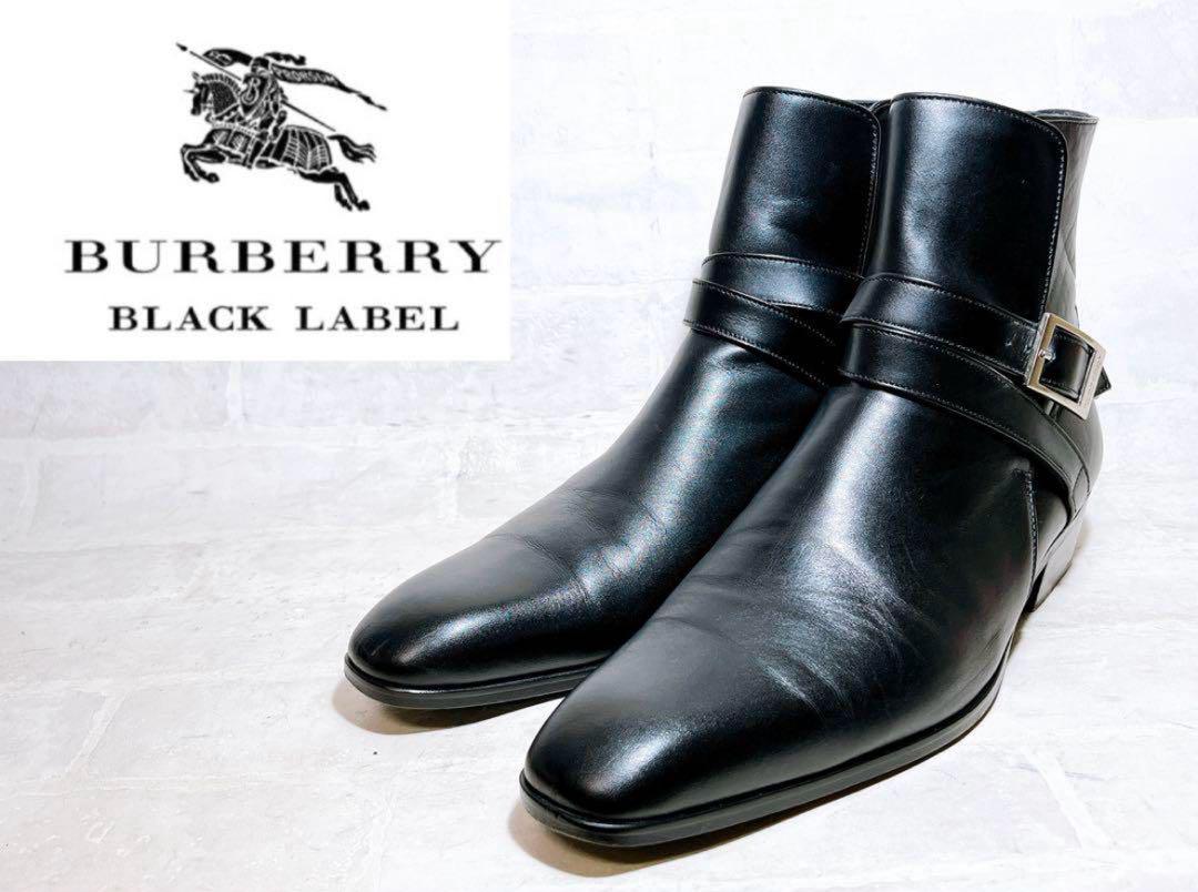 ヌ〜ボ♪バーバリーブラックレーベル ジョッパーブーツ 25.5 ブラック 最安値】【美品】BURBERRY BLACK LABEL ジョッパーブーツ - メルカリ