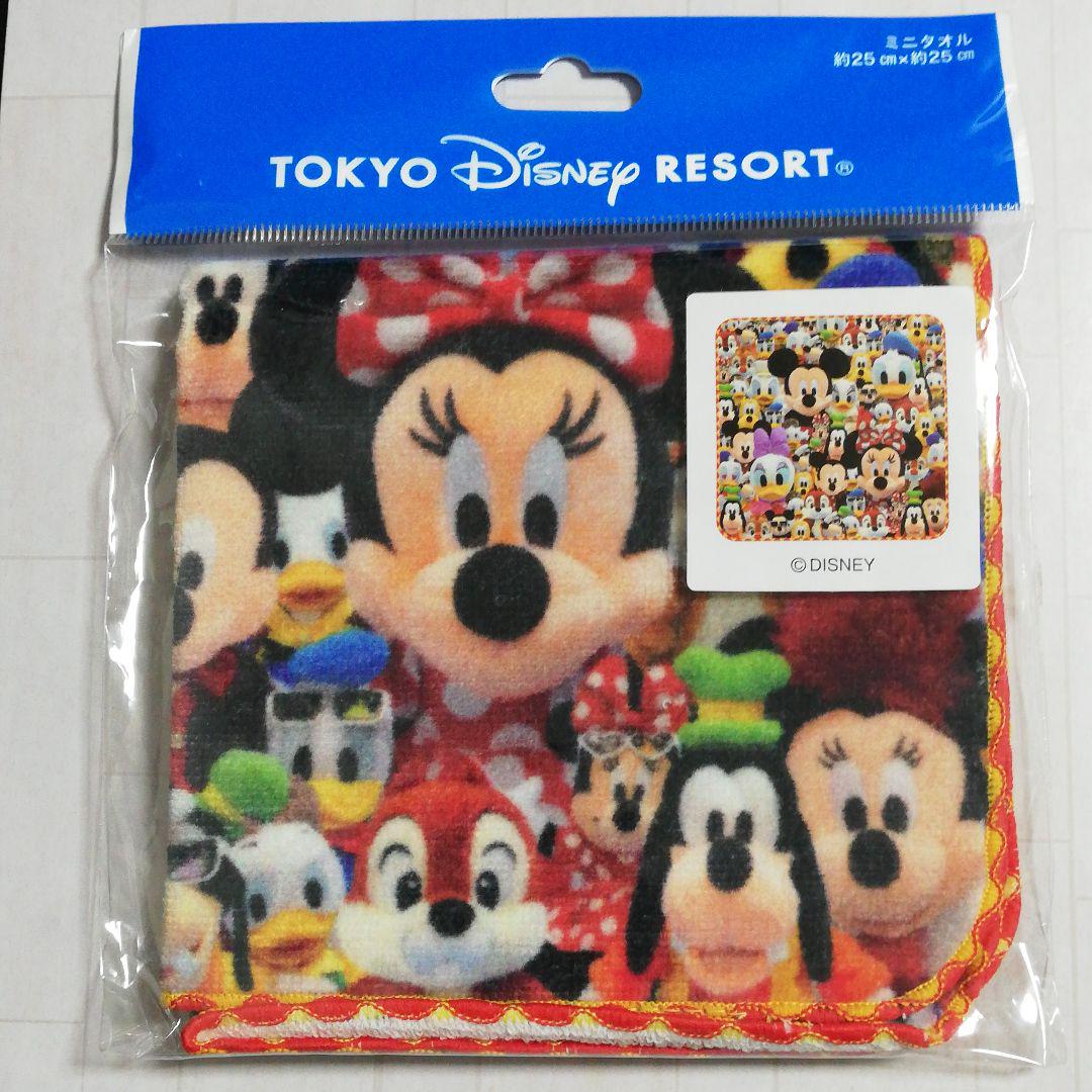 ディズニーリゾート ミニタオル ぬいぐるみ総柄 お土産 まとめ売り メルカリ