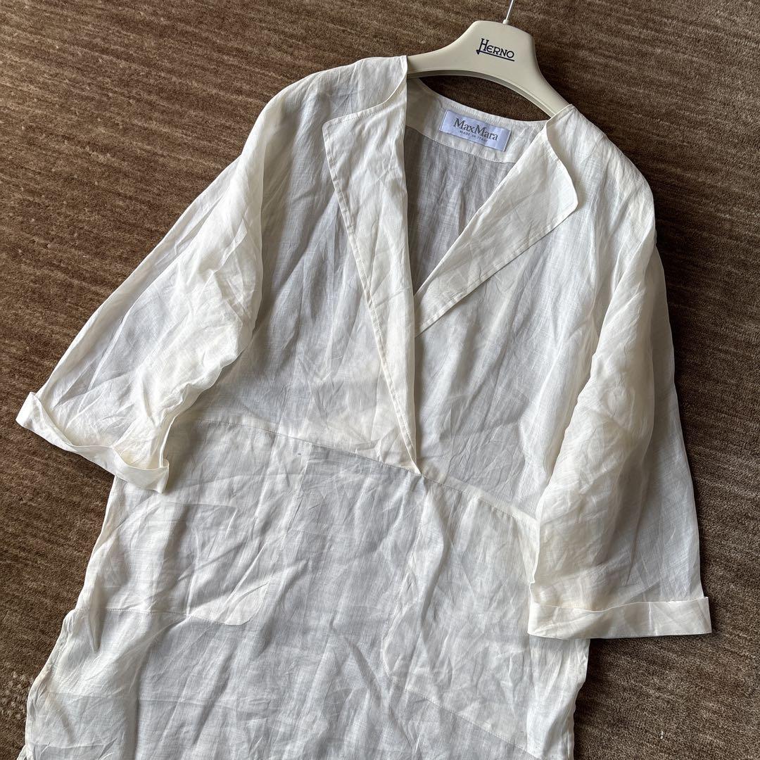 MAX MARA マックスマーラ　リネンチュニック