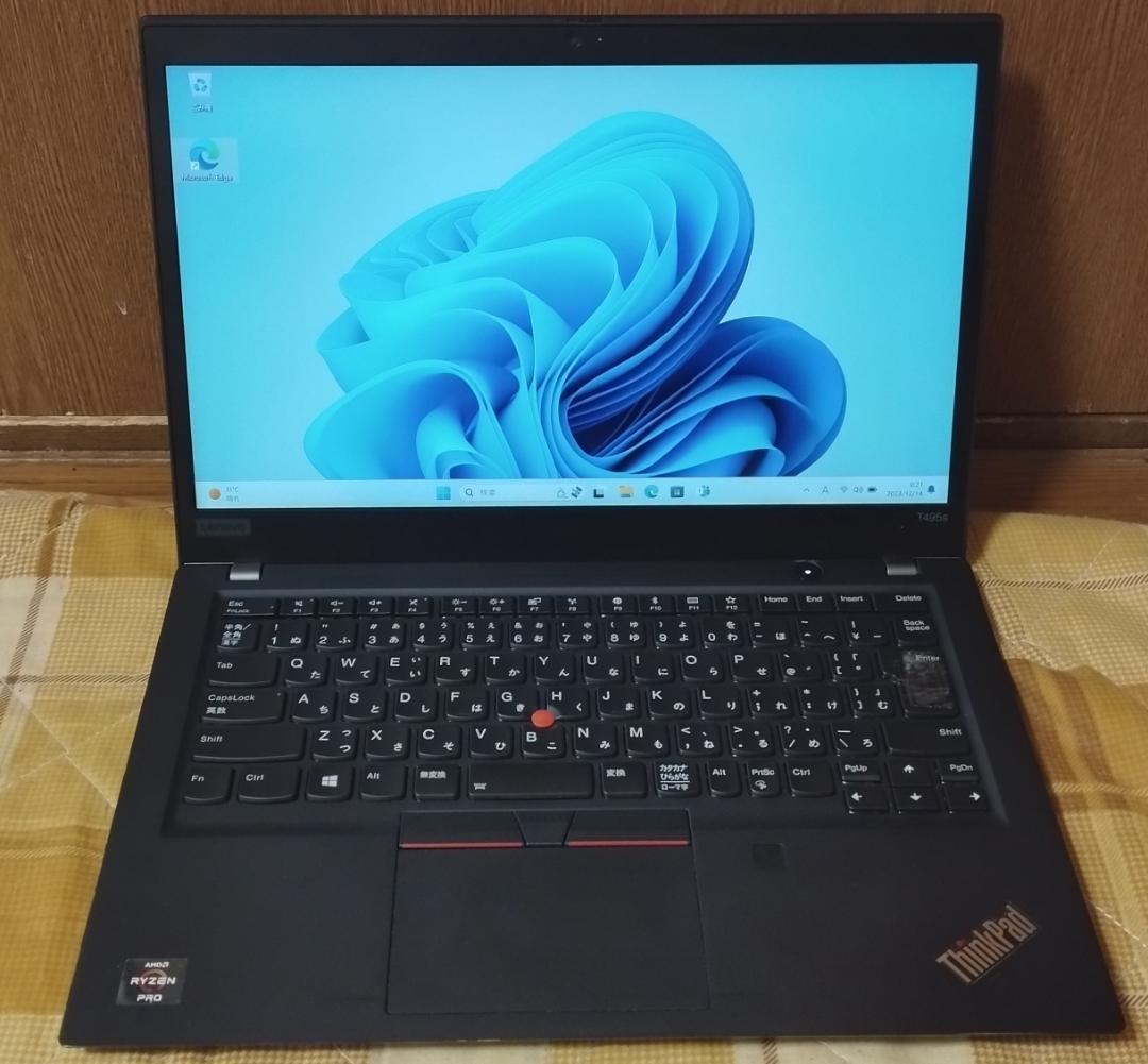 【送料無料・Ryzen7＆SSD512GB搭載】ThinkPad T495s