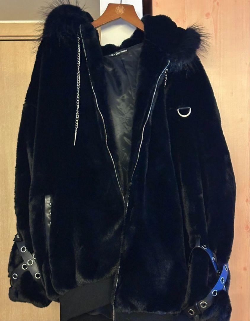 DimMoire BABY SHEEPファーパーカーII【Black】黒 地雷系 - メルカリ