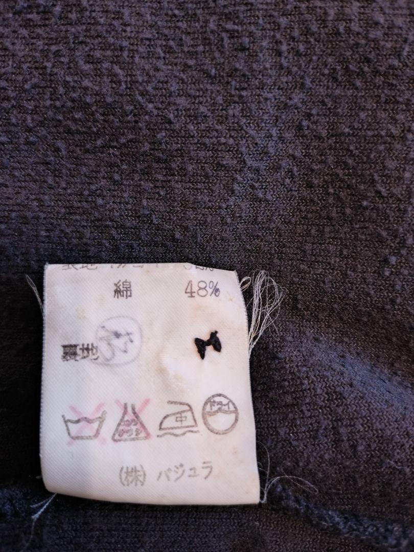 bajra ジレ ベロア 黒色