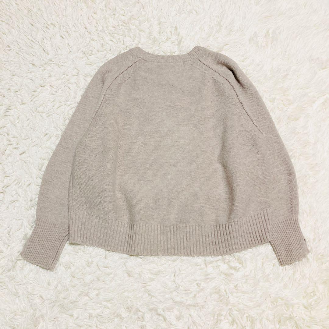 フレームワーク ウールカシミヤクルーネックショートプル