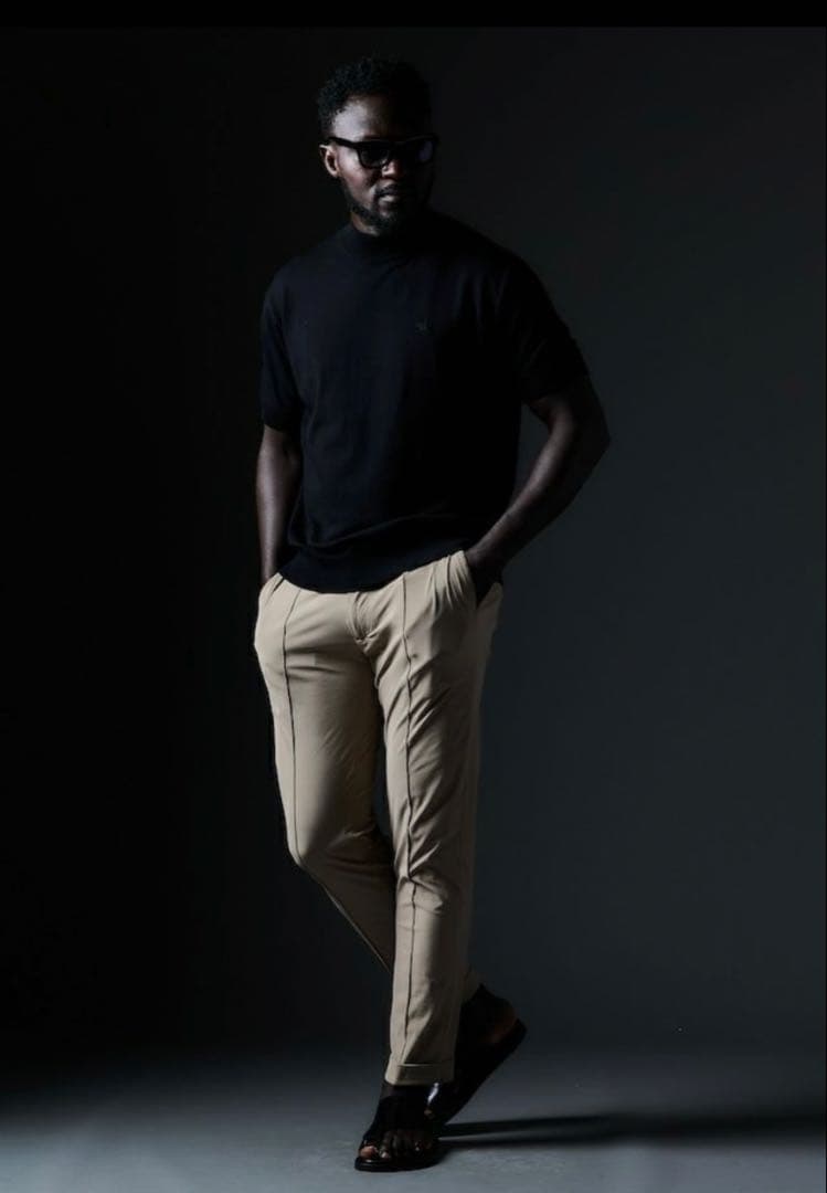 1piu1uguale3 CREASE RIB SLACKSM 1piu1uguale3