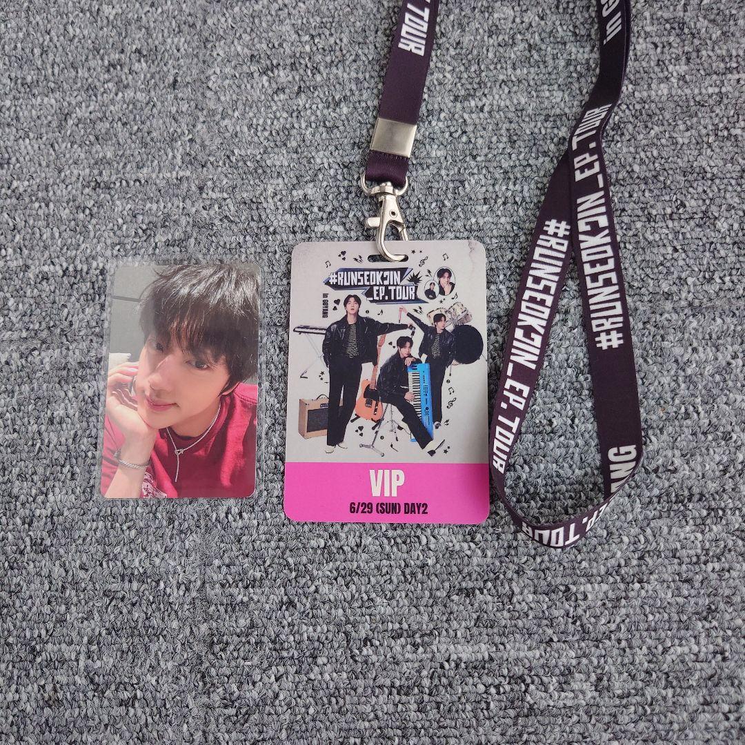RUNSEOKJIN_EP.TOUR in GOYANG vipストラップトレカ
