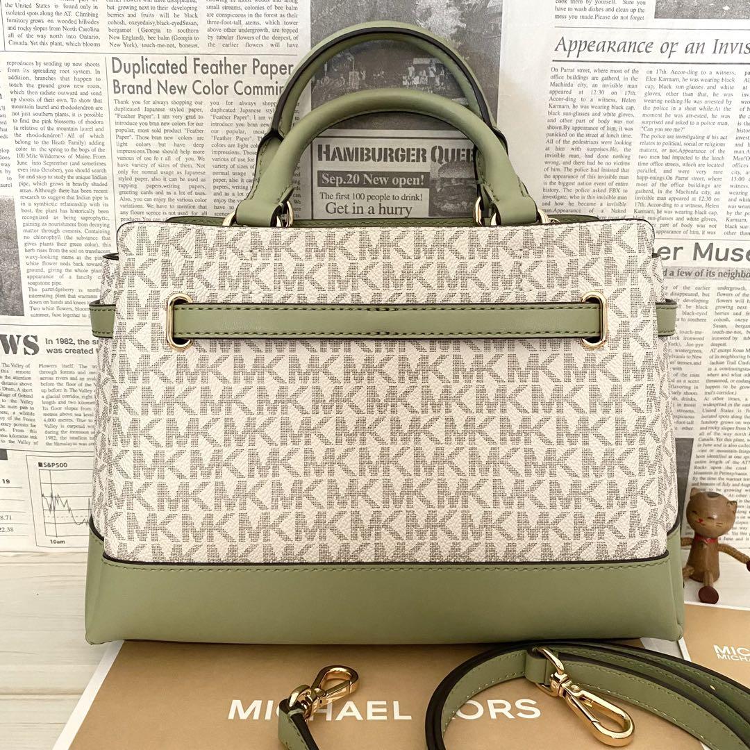 ★ MICHAEL KORSショルダーバッグ グリーン ショルダーバッグ 画像2