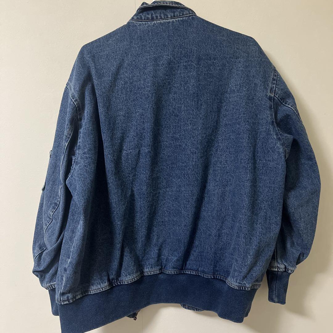 My sugar Babe（マイシュガーベイブ）の「MSB logo denim zip