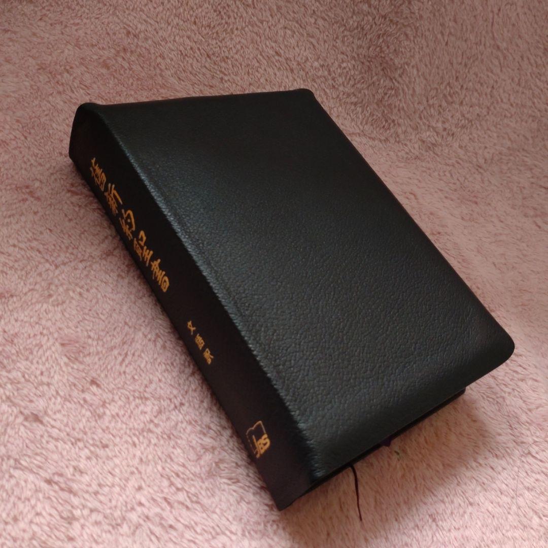 送料込】革装「舊新約聖書 文語訳」