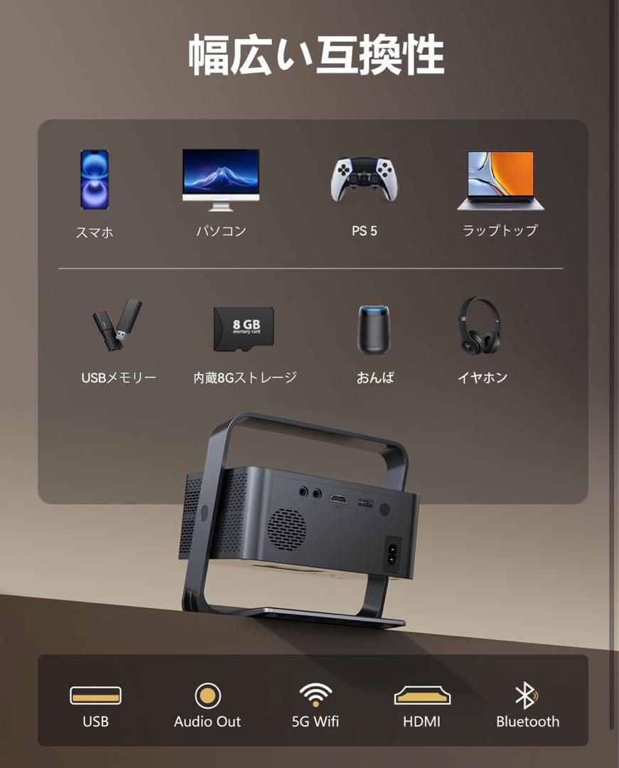 小型 4K対応