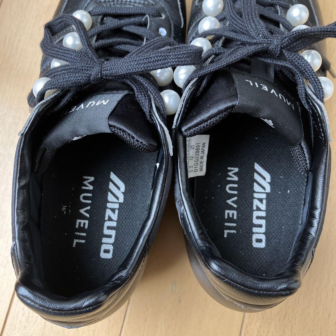 MUVEIL×MIZUNO ミューベルミズノコラボ パールシューズ 希少