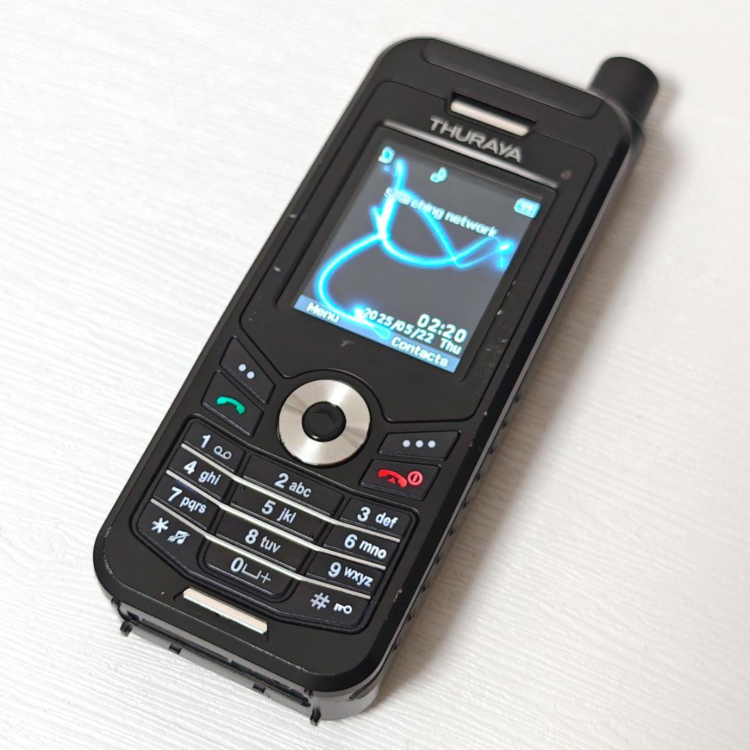 流行り の ブランド - 2025年おすすめのアイテム満載 THURAYA XT 衛星電話 多言語ファームウェア更新済 SIMフリー 携帯電話本体