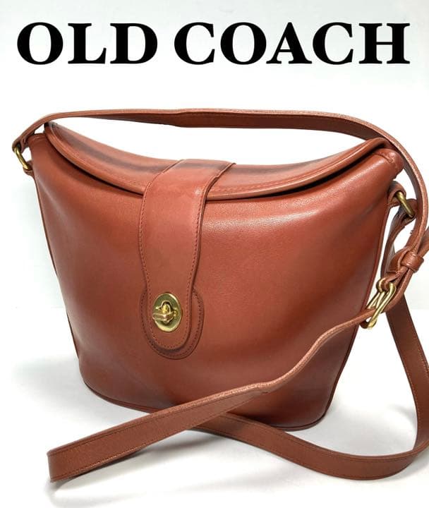 美品】COACH オールドコーチ ショルダーバッグ ターンロック 9948