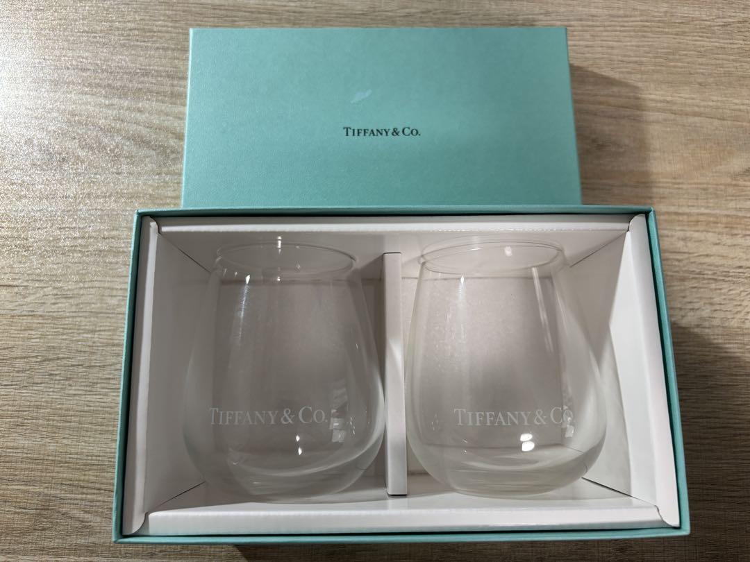 【未使用✨】Tiffany & Co ペアグラス タンブラー 2個セットコップ・グラス・酒器