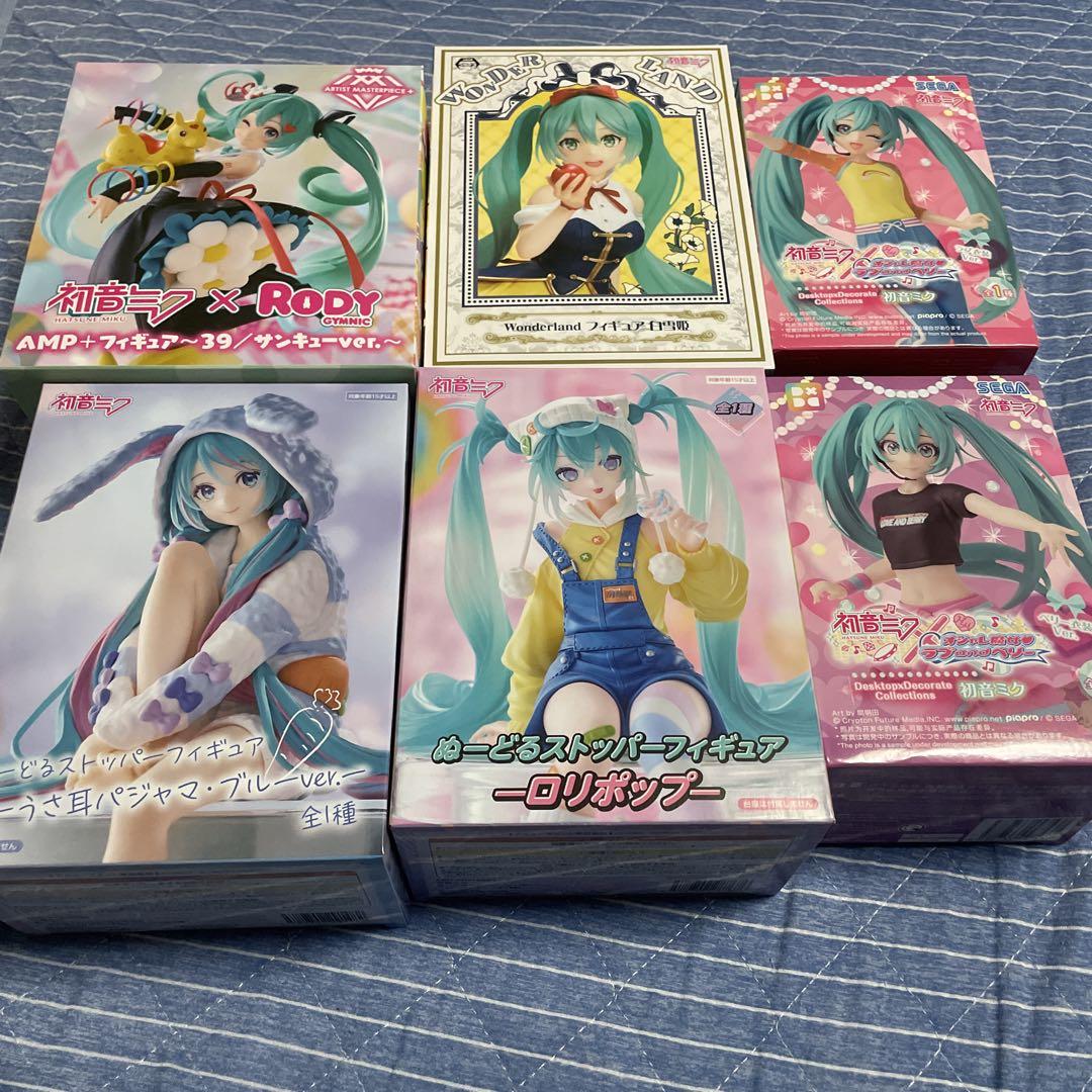 初音ミク プライズフィギュア6体セット