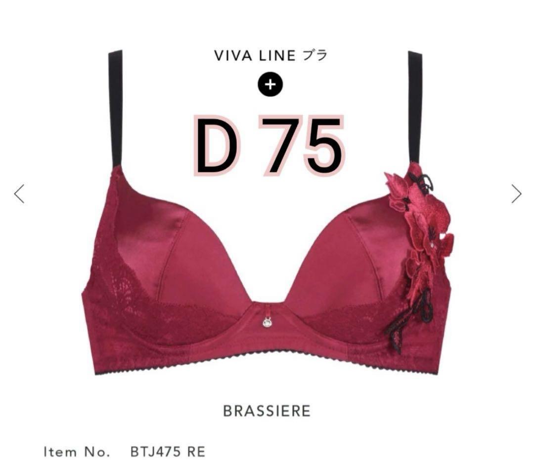 【新品タグ付き】サルート 75G　ブラジャー・ソング