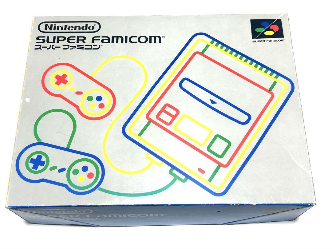 【箱付き貴重品】スーパーファミコン SFC 本体一式 箱説付