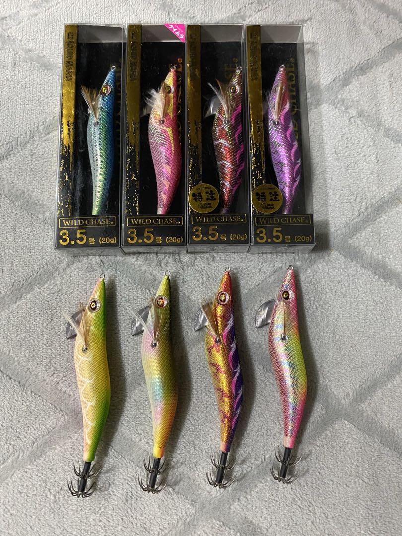 新品 中古 エギ スクイッドマニア ワイルドチェイス アジ泳がせシリーズ