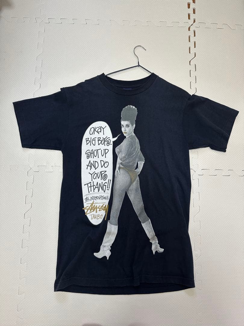 00's old stussy Photo Design Tee ステューシー