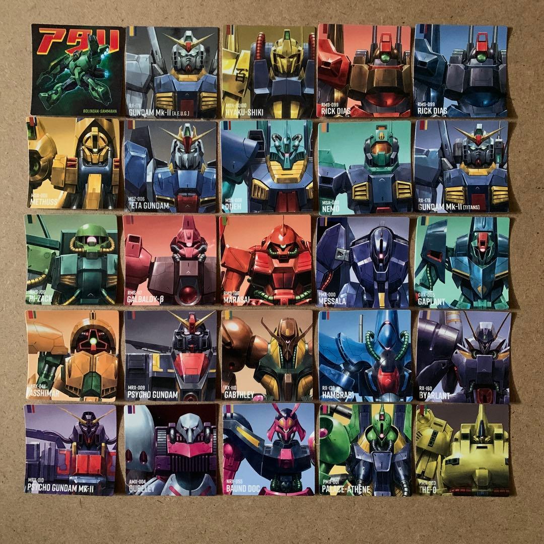 ガンダムポテコ 2弾 当たりシール付 全25種 フルコンプ