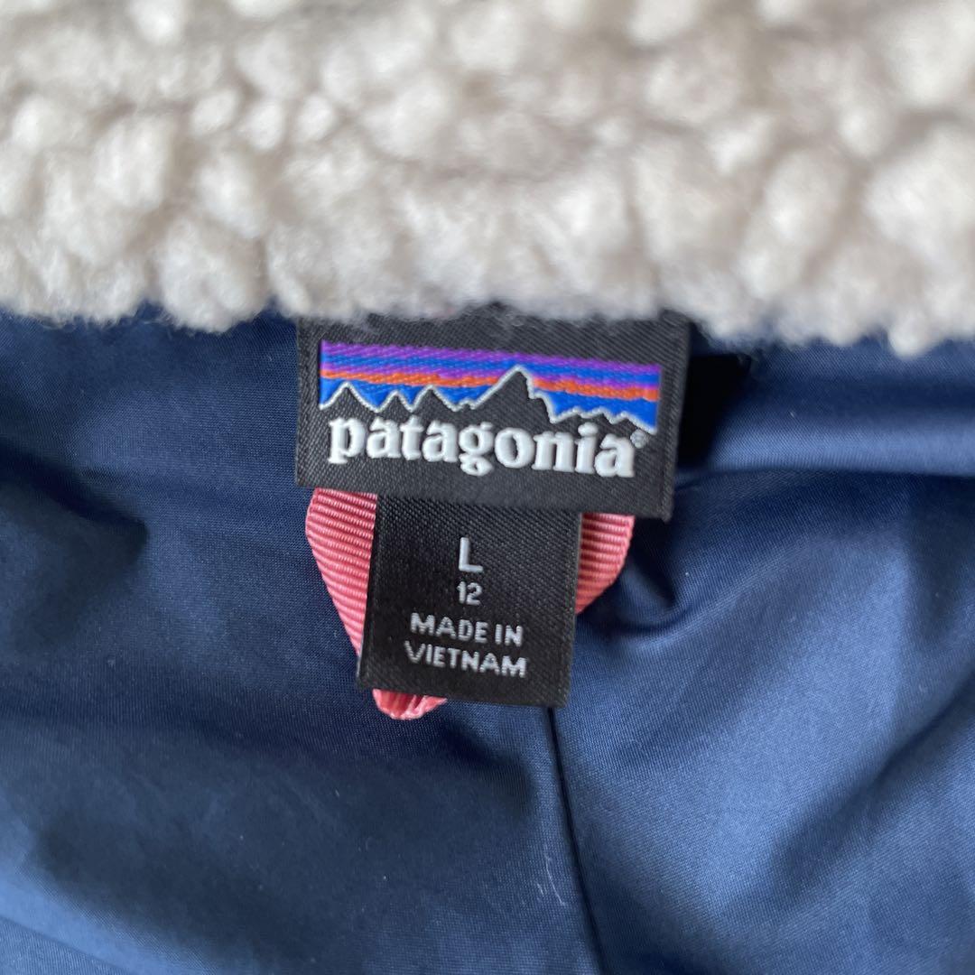patagonia キッズL フリースジャケット