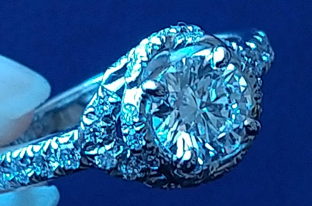 ショーメ リアン ダムール ダイヤリング 指輪 0.5ct/D/VVS2/3EX