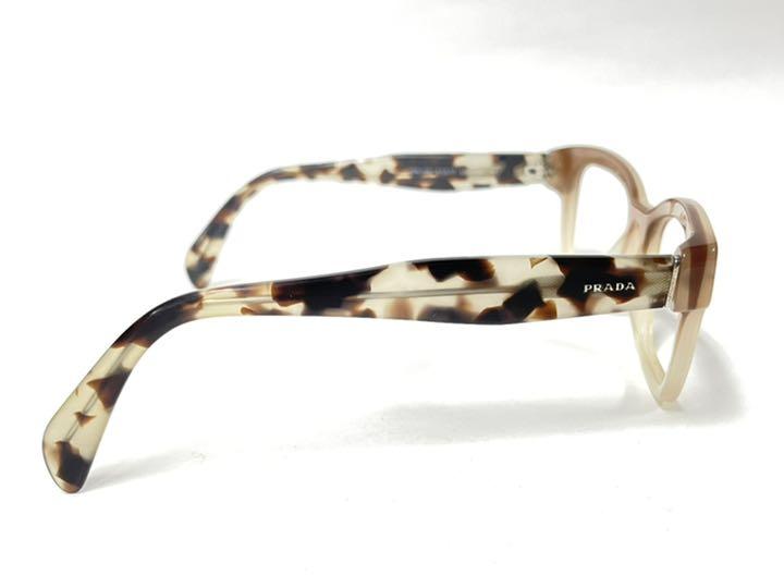 正規品 PRADA プラダ ウェリントン ベージュピンク メガネ H921